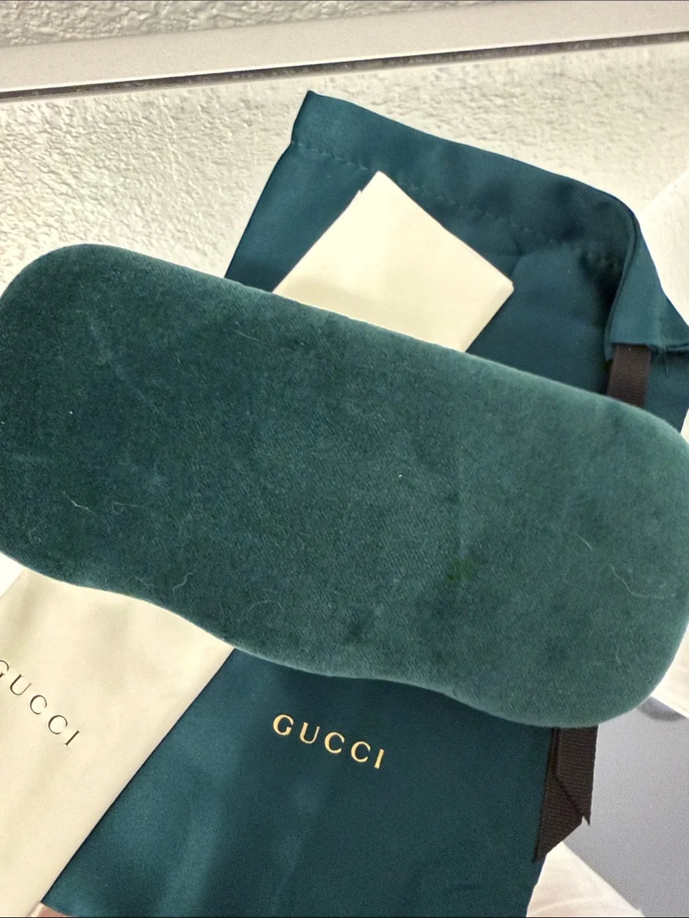 Gucci Amber Brown Oversized Square Women's Sunglasses Never worn